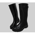 thumbnail image 2 of Starbay Women's Rubber Rain Boots, Black, 2 of 3