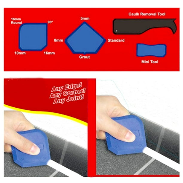 Grattoir pour mastic - Gratter le mastic - Décapant pour mastic - Joints -  Caoutchoucs