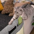 thumbnail image 2 of Rascador para Gatos con Organizador - Protector de sofá con Bolsillos contra arañazos Gato Perro - Afilador de uñas de sisal marrón Claro, 2 of 8