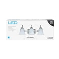 thumbnail image 4 of LED Vanity Light Fixture, 3-Light, Brushed Nickel, 26-Watt - 73802, 4 of 4