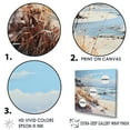 thumbnail image 3 of Designart "Charming Seaside Escape" Beach Floater Framed Wall Art Living Room, 3 of 5