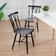 thumbnail image 3 of Conjunto de 2 Sillas de Comedor de metal Costway Altura de Mostrador Negras respaldo curvado Capacidad de Carga 150 kg café, 3 of 9