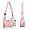 thumbnail image 4 of Watermelon Lovers Cute Print Hobo Purse for Women, Summer Fruit Crossbody Tote, Lightweight Water-Resistant Shoulder Bag, Tropical Sunshine Beach Design, 4 of 5