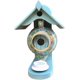 thumbnail image 1 of Casa y comedero para pájaros, diseño creativo de tetera y taza de té, adorno de resina para montaje en pared, para decoración colgante de jardín al aire libre, comedero para pájaros estilo, 1 of 5
