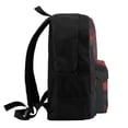 thumbnail image 4 of Lsque Sunset Western Desert Cowboy Pattern Adult Backpack – Durable & Lightweight PU Canvas Storage Bag , 15” Laptop Compartment, and Multiple Pockets, 4 of 7