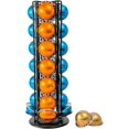 thumbnail image 1 of fafa-Coffee Pod Organizer for Vertuo Pods, Large Compacity Coffee Capsule Holder, Coffee Pod Stand for VertuoLine Capsule, Hold 28PCS Coffee Pods, Black, 1 of 4