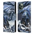 thumbnail image 1 of Head Case Designs Officially Licensed Ruth Thompson Dragons Silverblood Leather Book Wallet Case Cover Compatible with Apple iPhone 11 Pro, 1 of 6