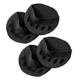 thumbnail image 2 of 2 pares de almohadillas metatarsianas de algodón para tacones altos, almohadillas para la bola del pie, plantillas suaves para aliviar el dolor Negro, 2 of 9
