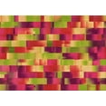 thumbnail image 1 of Ahgly Company Machine Washable Indoor Rectangle Transitional Crimson Red Area Rugs, 4' x 6', 1 of 7