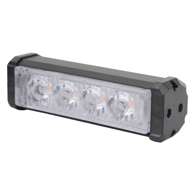 Luz estroboscópica LED intermitente de emergencia ANGGREK 5 modos ajustables 12V24V 16 LED 15W IP67 a prueba de agua