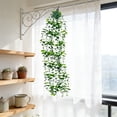 thumbnail image 1 of Plantas colgantes artificiales con hojas de hiedra falsa | Vegetación artificial rastrera para decoración de paredes | Decoración para el hogar, balcón, patio, bodas, fiestas, interiores y exteriores, 1 of 6