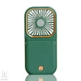thumbnail image 3 of Gustave Handheld Fan Mini Pocket Personal Portable Fan 3 Speed Adjustable USB Rechargeable Foldable Fan 3000mAh Power Bank Neck Hanging Fan for Kids Girls Woman Home Outdoor, 3 of 11