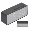 thumbnail image 4 of Despertador, Soporte Compacto Elegante Formato MP3 Reproducir Música Altavoz de Reloj Altavoz 5.0 Para Dormitorio Para La Oficina, 4 of 7