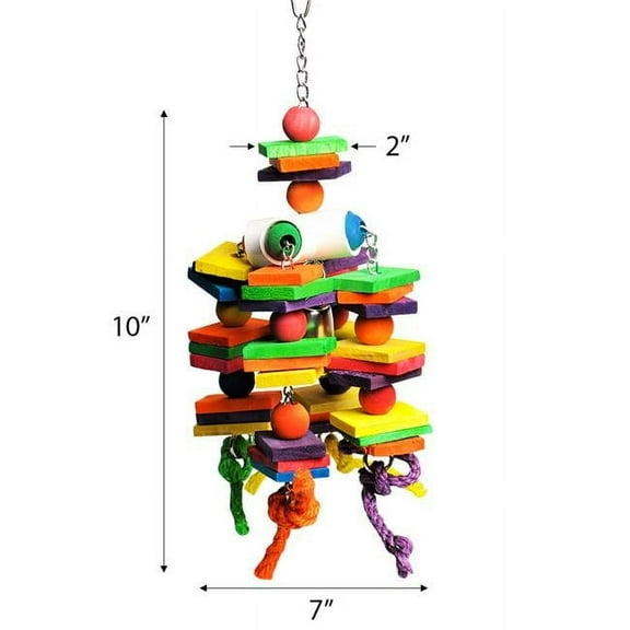 A&E Cage HB01404 4 Way Foraging Fun Bird Toy