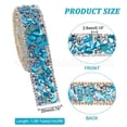 thumbnail image 4 of Hotfix Rhinestone with Shell Beads and Glass Trimming Crystal Glass Sewing Trim Rhinestone Tape Costume, 4 of 5
