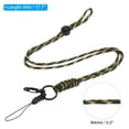 thumbnail image 2 of Unique Bargains Lanière de Cou avec Crochet Badge Lanières Réglables Porte-Clés Camouflage Vert, 2 of 7