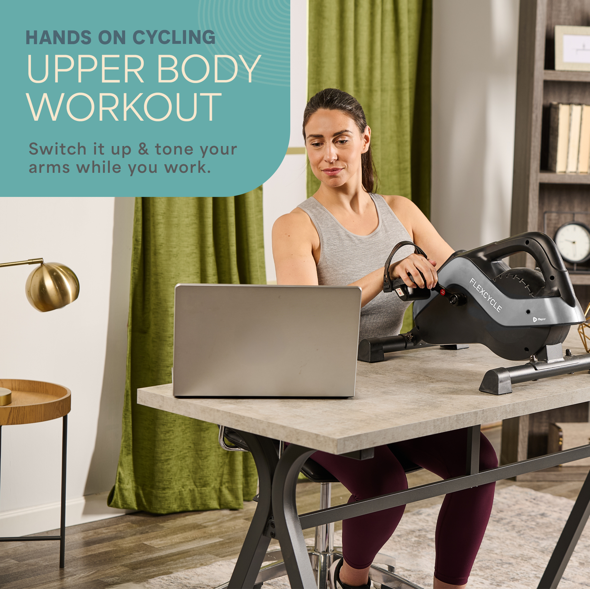 LifePro Under Desk Elliptical Mini Bike Pedal Exerciser photo 3