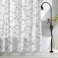 thumbnail image 2 of Dinosaur Animal Shower Curtain, 72" x 84", Abstract Dinosaur Sketching Side Cartoon Waterproof Bathroom Curtain Washable Shower Curtain Set with 12 Hooks, 2 of 8