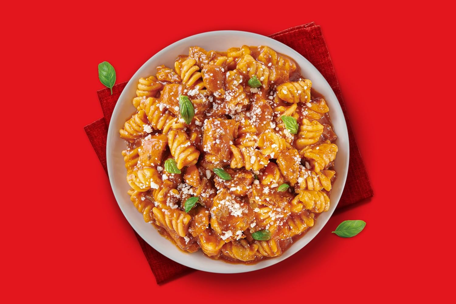 Miss Olive’s Chicken Pasta Parmesan Ready Meal – 6 Pack (6/9.3 oz Trays) | K-12 Microwaveable Entrée | Heat & Serve Chicken Pasta in Savory Tomato Parmesan Sauce for Quick Lunches & Busy Families