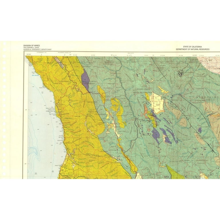Mapa De Ukiah, California