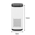 thumbnail image 2 of Air Purifier for Home or Automobile, Filter Small Room Cleaner for Smoke, Odor, Dust Remover, Office, Desktop, Table Top,car, 2 of 5