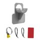 thumbnail image 1 of Soporte de tubo para Intex Soporte de salida de manguera de piscina sobre el suelo con abrazadera (gris) FLhrweasw Nuevo, 1 of 8