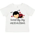 thumbnail image 3 of Inktastic Loved by My Great Grandma Girls Toddler T-Shirt, 3 of 5
