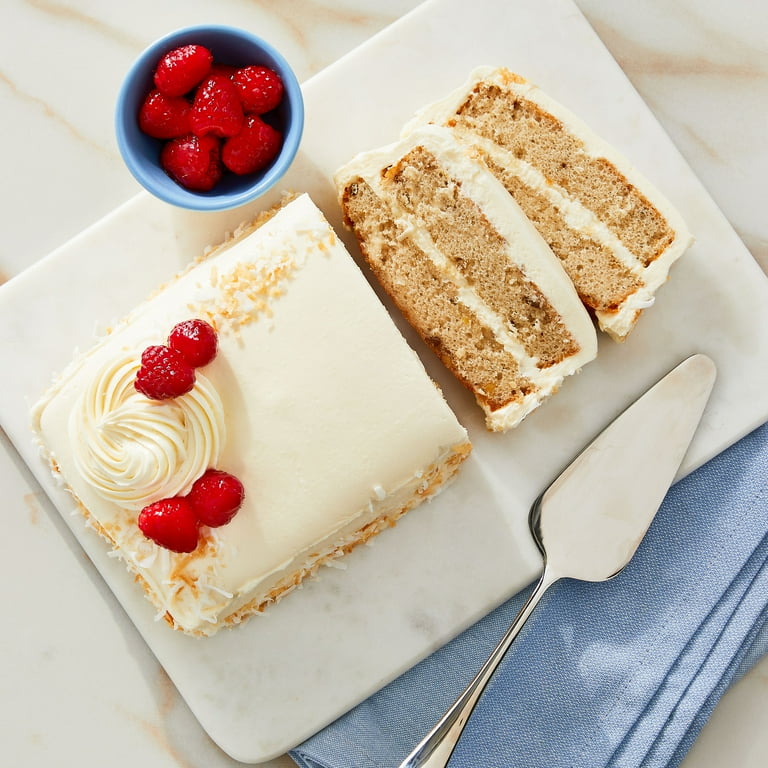 Marketside Italian Creme Cake, 35 oz Refrigerated with nuts