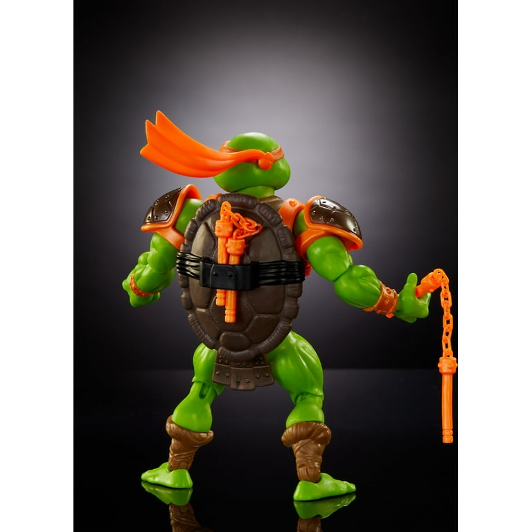 MOTU Origins Michelangelo Action Figure Toy, TMNT Masters of the
