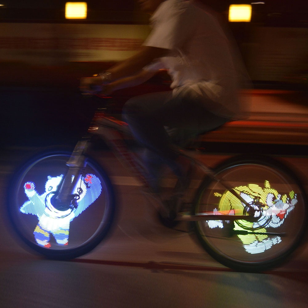 color changing bike lights