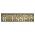 thumbnail image 1 of Home Roots 321210 Grateful, Thankful, Blessed Wall Art, 1 of 1