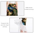 thumbnail image 2 of Peacock Stunning Chiffon Beach Dresses for Women - Summer Dress for the Beach, 2 of 6