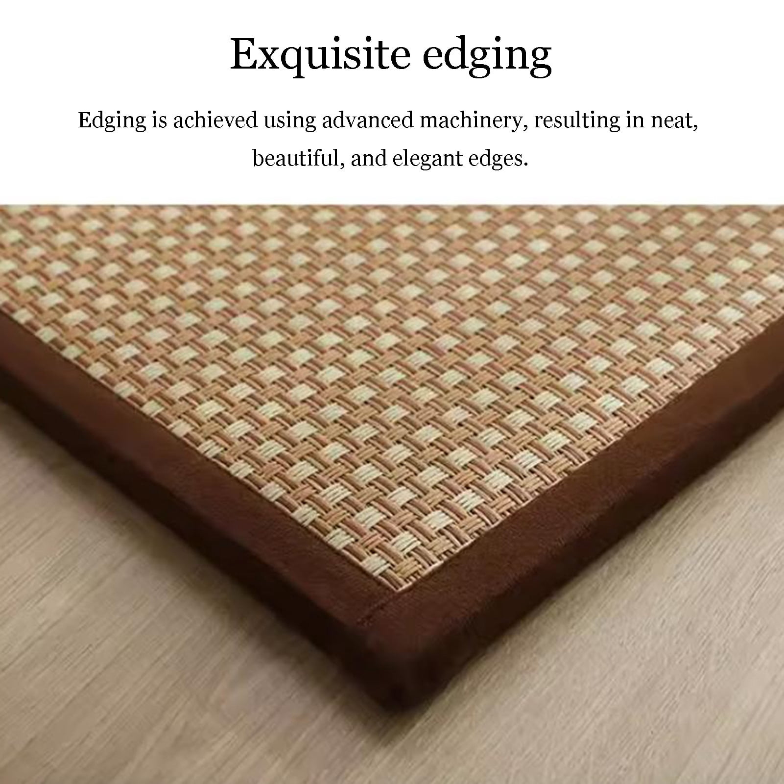 Traditional Japanese tatami mat, non-slip carpet underlay, crawling mat, play mat for living room, playroom, bedroom