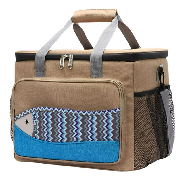 Bolsa térmica Oxford Lunch Coolers para actividades al aire libre Caqui L