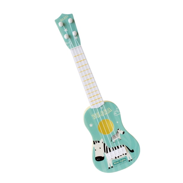 Toystoory Ukelele para niños, juguete educativo para edades tempranas, instrumento musical de guitarra de 4 cuerdas, tipo 1 Accesorios para instrumentos musicales No.02 Toystoory OD000033-02B