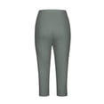 thumbnail image 5 of BUIGTTKLOP Womens Capri Pants Summer Capri Leggings Women Stretchy Workout Yoga Casual Vacation Beach Pants, 5 of 6