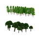 thumbnail image 1 of 150 Piezas Modelos De árboles 1: 400-500 Z Para Juguetes strucción De Ferroviaria Diorama Macarena Disposición de Mini Green Trees, 1 of 8