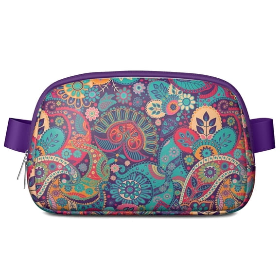 Nokogo Women's Fashionable Purple Running Belt