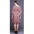 thumbnail image 4 of Bimba Robe de Plage Courte Kaftan Bikini Sortie de Plage Midi pour Femmes -TG-3X, 4 of 5