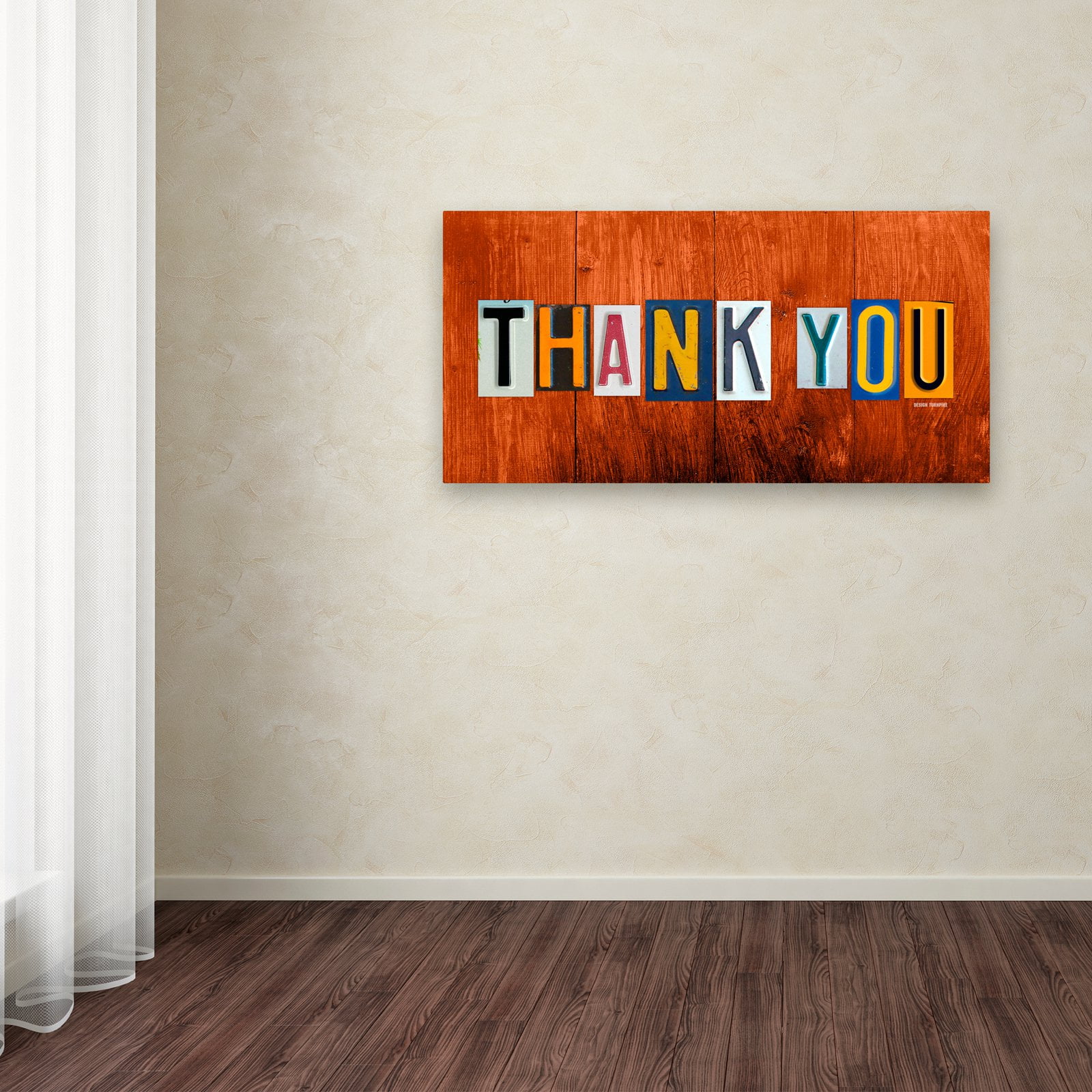 Design Turnpike 'Thank You' Canvas Art