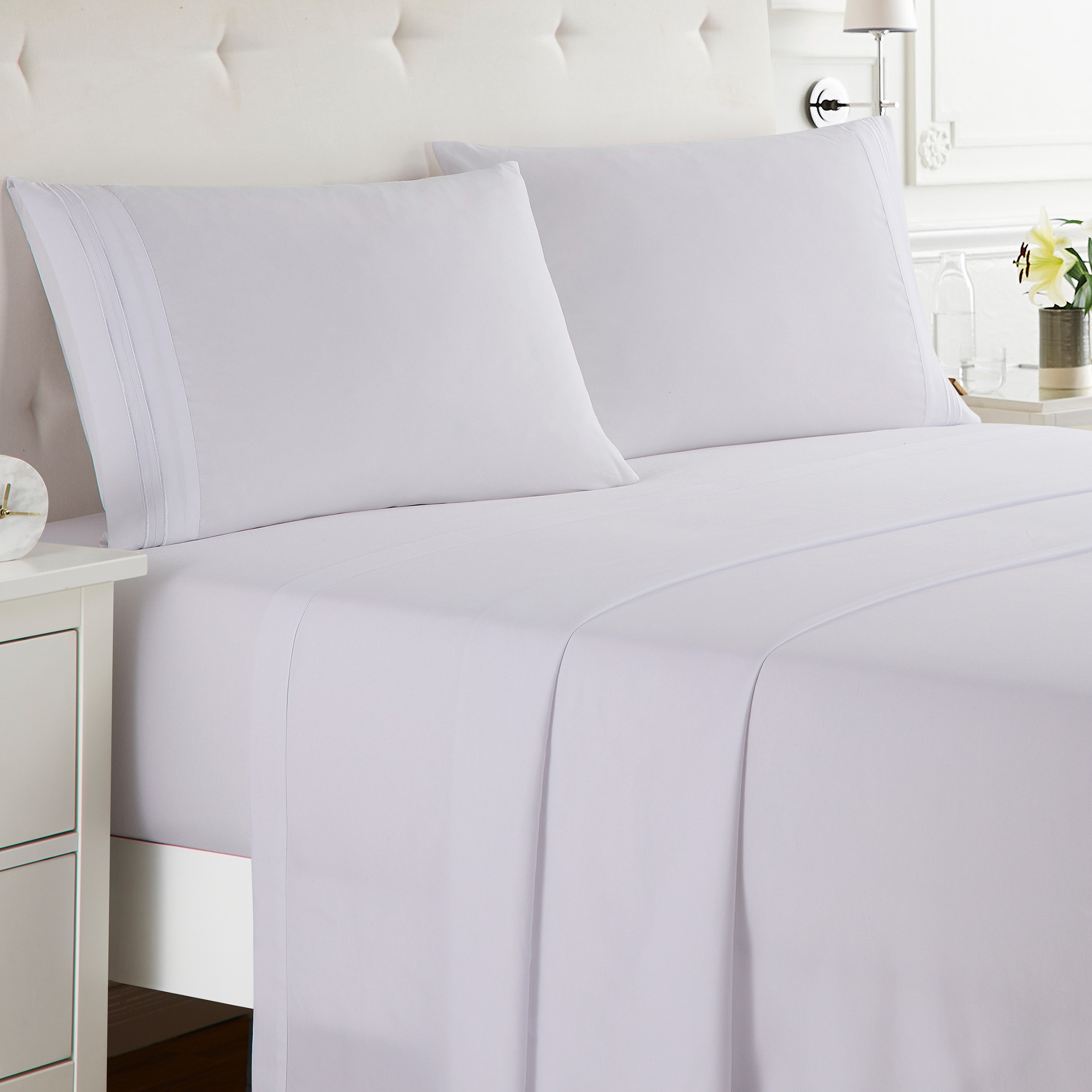 Deep Pocket 4 Piece Bed Sheets Set 