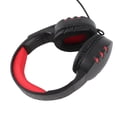 thumbnail image 2 of M Buder Auriculares con Cable para Juegos Diadema Ajustable con Micrófono Cancelación de Ruido Over Ear Headset para PC y Laptop Diseño Cómodo Negro y Rojo 22 cm / 8.6 inches Alta Fidelidad, 2 of 9