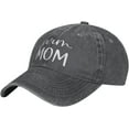 thumbnail image 1 of Swim Mom Baseball Cap Adult Unisex Classic Adjustable Baseball Cap Black, 1 of 8