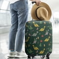 thumbnail image 2 of Dark Green Dinosaurs Christmas Pattern Luggage Cover Fashion Suitcase Cover Baggage Covers Fit 25-28 Inch Luggage (Go Travel), 2 of 5