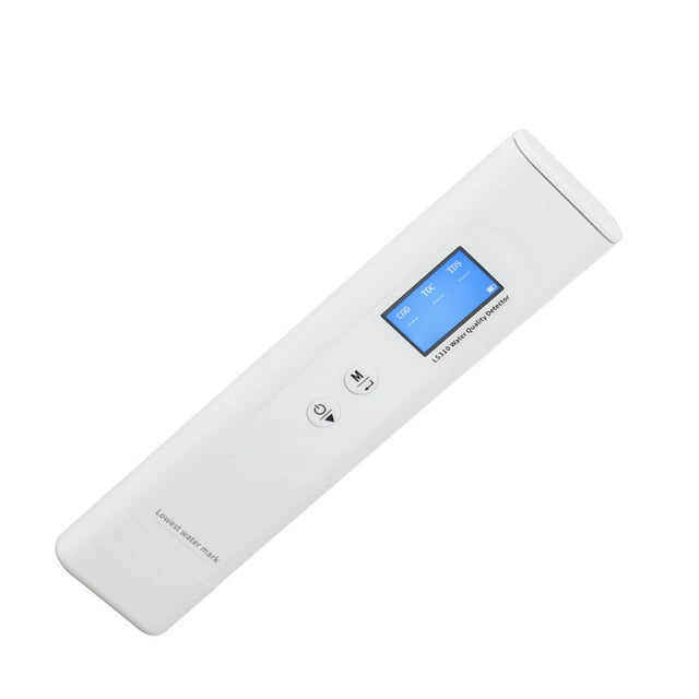 Water Quality Meter, High Accuracy Handheld Portable Multifunctional Simple Water Quality Tester Light Indicator for Environmental Monitoring