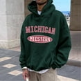 thumbnail image 4 of Gibobby Sudaderas de hombre Sudadera DE Bloques con Capucha Colores Stretch Hombre Hoodie Sudaderas con Capucha para Hombre(Verde,G), 4 of 5
