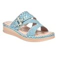 thumbnail image 1 of Flat Sandal for Women Heeled Open Toe Comfortable Flats for Women, 1 of 6