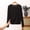 Black, variant on Polka Dot Shirts For Womens Long Sleeve Lettuce Hem Crewneck Printed Layering Tops Causal Loose Pajama Shirts Beige 4XL