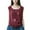 Wine, variant on Vests for Women Casual Women Vintage Sleeveless Cotton Linen Casual Loose Crop Tops Vests Blouse