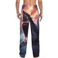 thumbnail image 6 of Mens Pajama Pants, Dramatic Shark Attack Soft Sleep & Lounge Pants for Men, Cuteness Casual PJ Bottoms Pants with Pockets, 6 of 7